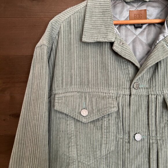 BDG UO Urban Outfitters Jana Wide Wale Corduroy Trucker Jacket Sz XS/S - Picture 4 of 8